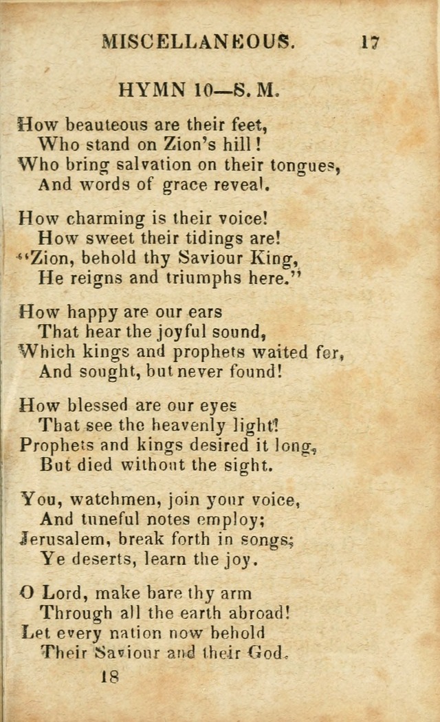 Psalms, Hymns and Spiritual Songs, Original and Selected. (14th stereotype ed.) page 273