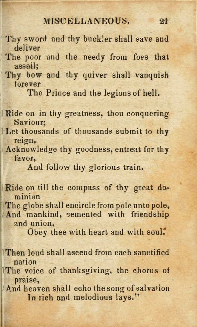 Psalms, Hymns and Spiritual Songs, Original and Selected. (14th stereotype ed.) page 277