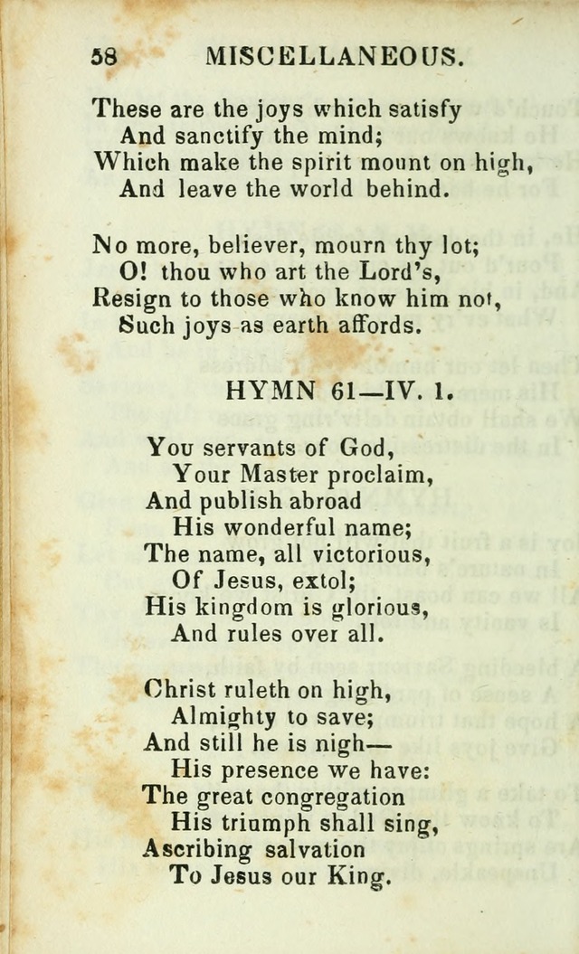 Psalms, Hymns and Spiritual Songs, Original and Selected. (14th stereotype ed.) page 314