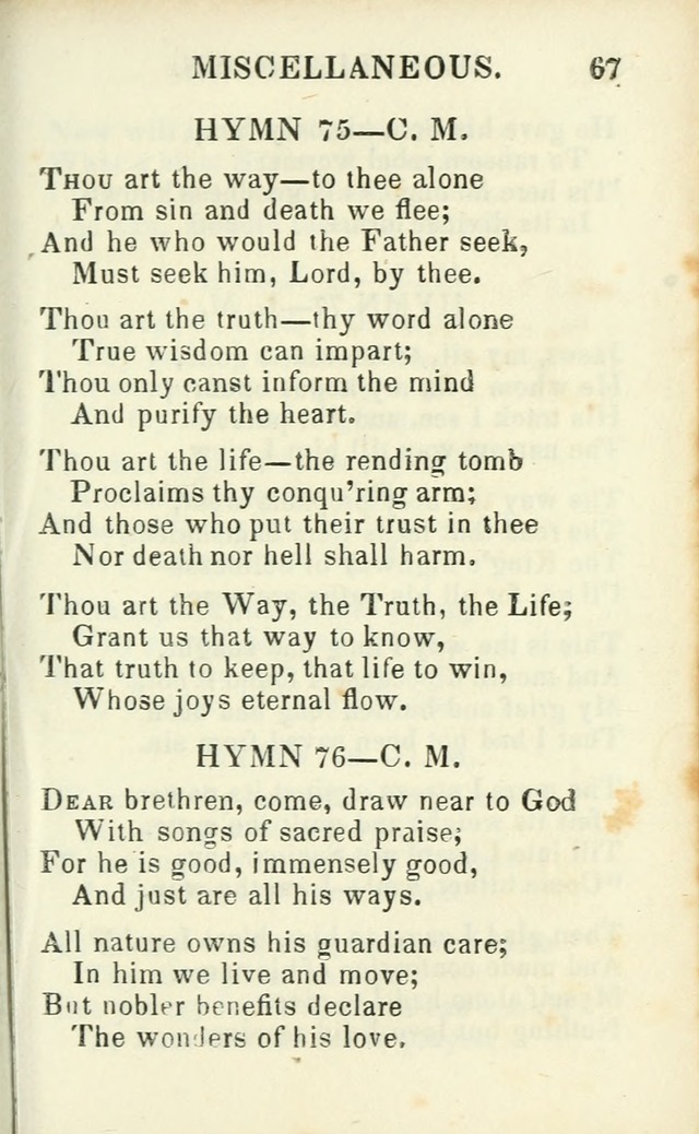 Psalms, Hymns and Spiritual Songs, Original and Selected. (14th stereotype ed.) page 323