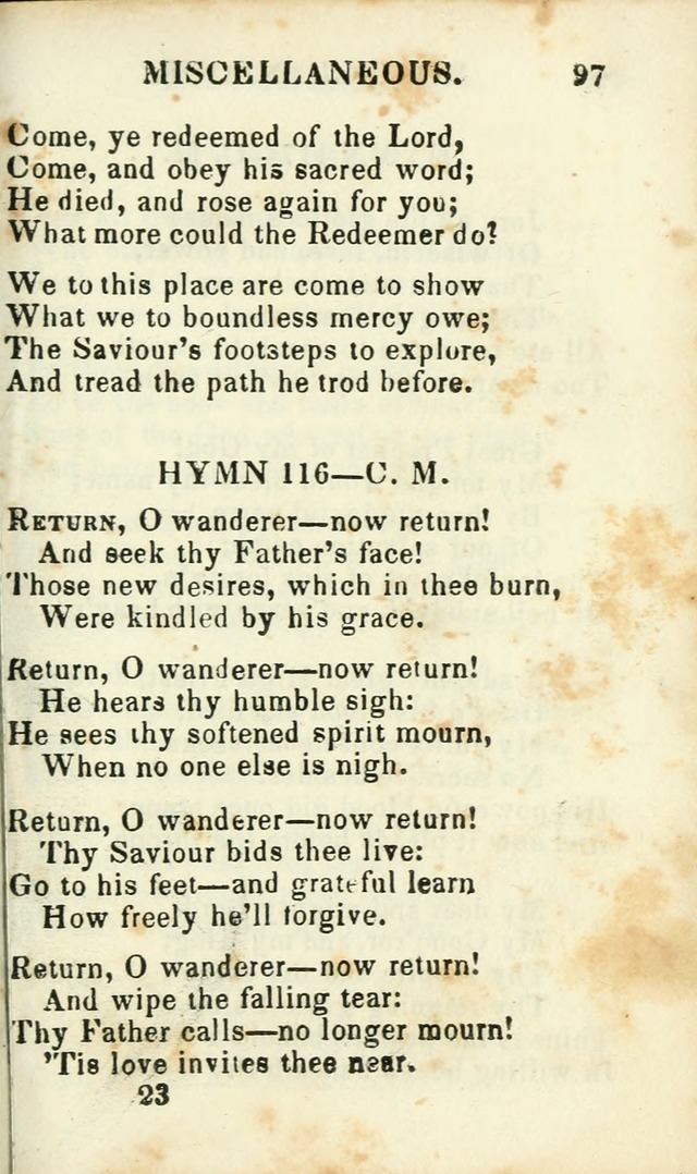 Psalms, Hymns and Spiritual Songs, Original and Selected. (14th stereotype ed.) page 353