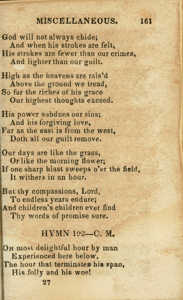 Psalms, Hymns and Spiritual Songs, Original and Selected. (14th stereotype ed.) page 419
