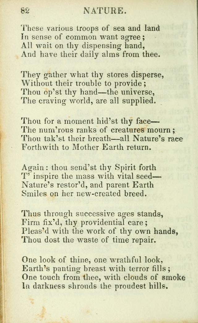 Psalms, Hymns and Spiritual Songs, Original and Selected. (14th stereotype ed.) page 82