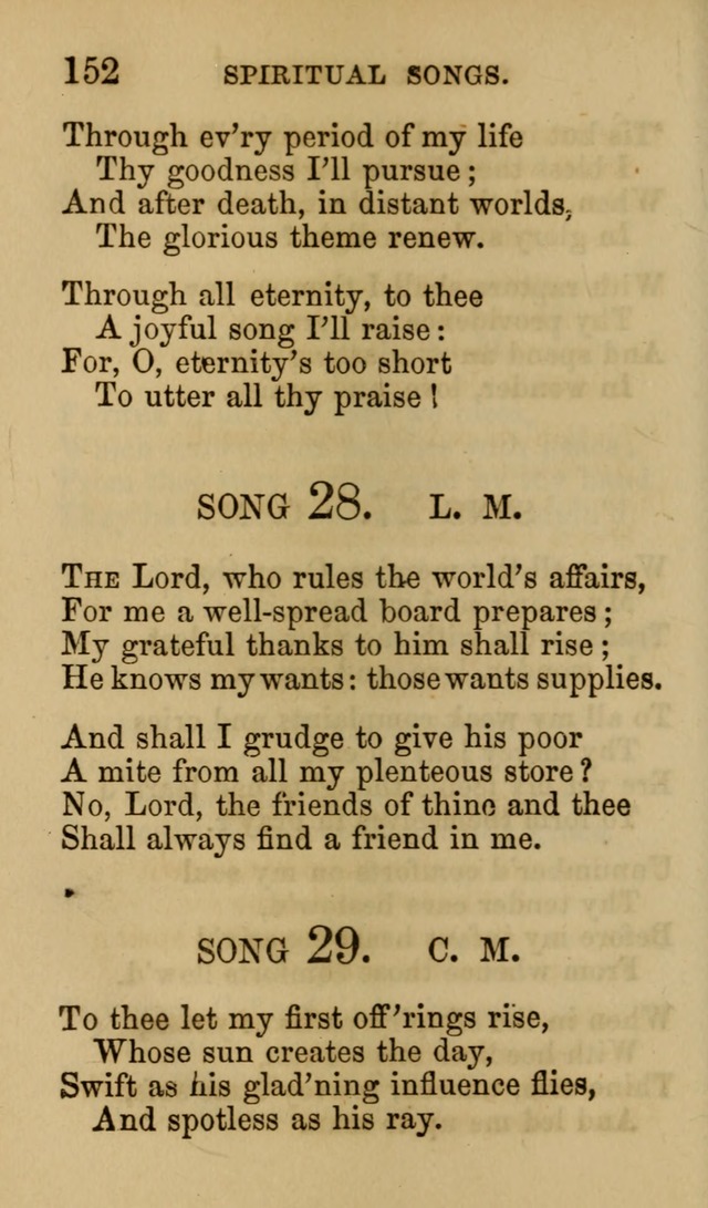 Psalms, Hymns and Spiritual Songs, Original and Selected. (7th ed.) page 152