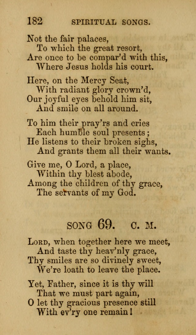 Psalms, Hymns and Spiritual Songs, Original and Selected. (7th ed.) page 182