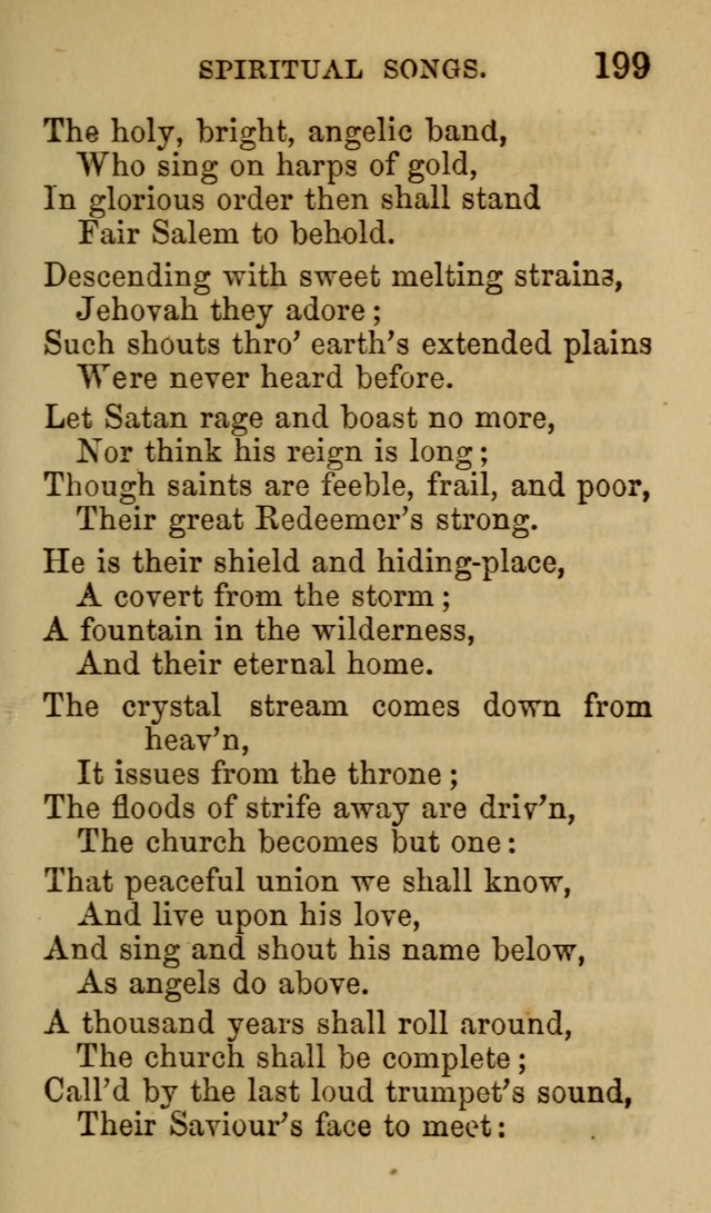 Psalms, Hymns and Spiritual Songs, Original and Selected. (7th ed.) page 199