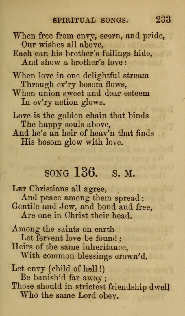 Psalms, Hymns and Spiritual Songs, Original and Selected. (7th ed.) page 233