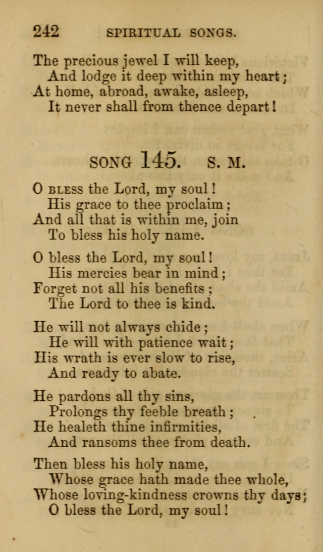 Psalms, Hymns and Spiritual Songs, Original and Selected. (7th ed.) page 242