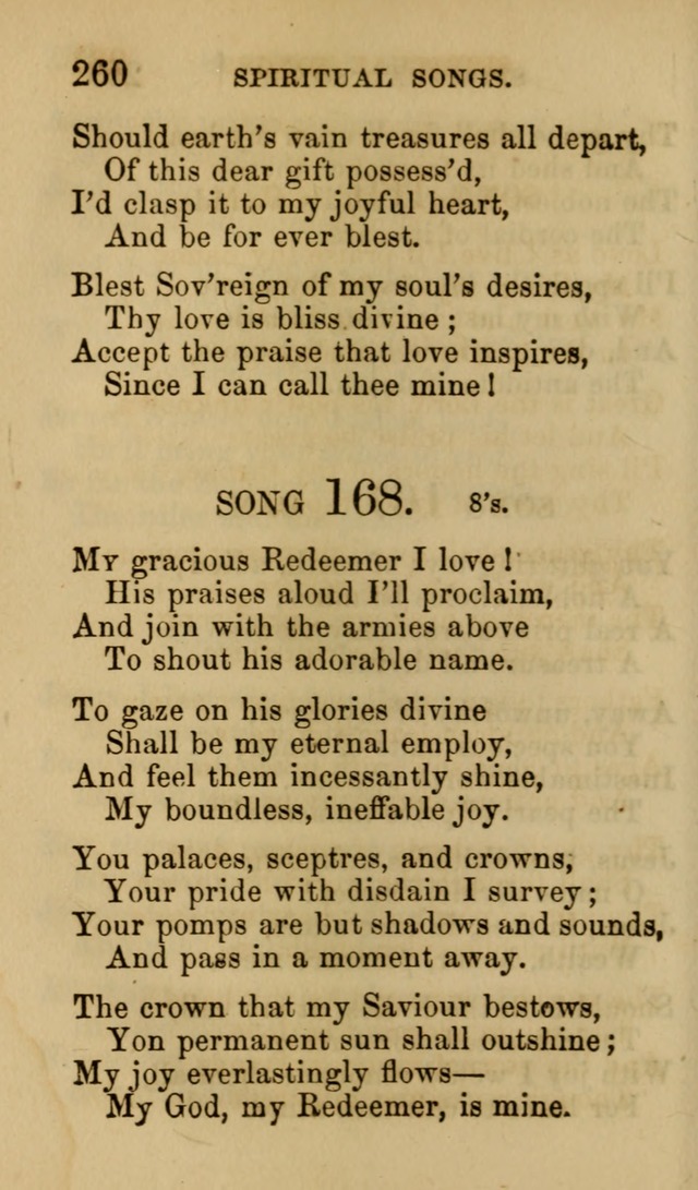 Psalms, Hymns and Spiritual Songs, Original and Selected. (7th ed.) page 260