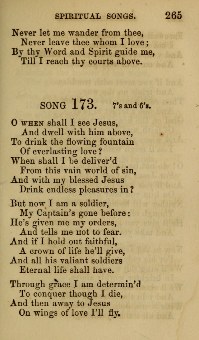Psalms, Hymns and Spiritual Songs, Original and Selected. (7th ed.) page 265