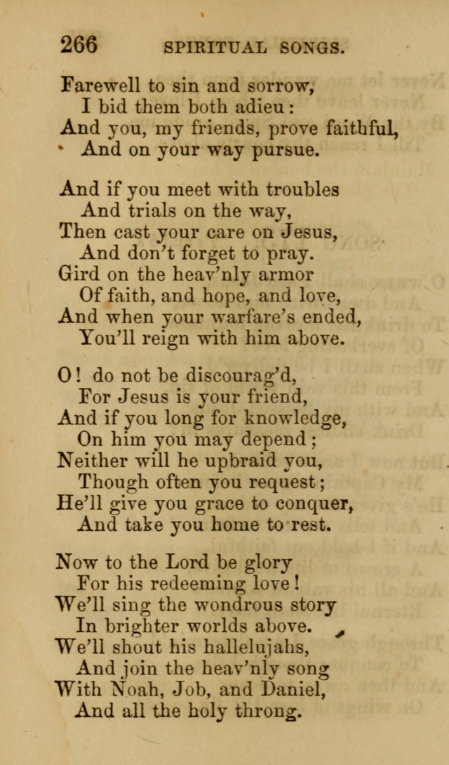 Psalms, Hymns and Spiritual Songs, Original and Selected. (7th ed.) page 266