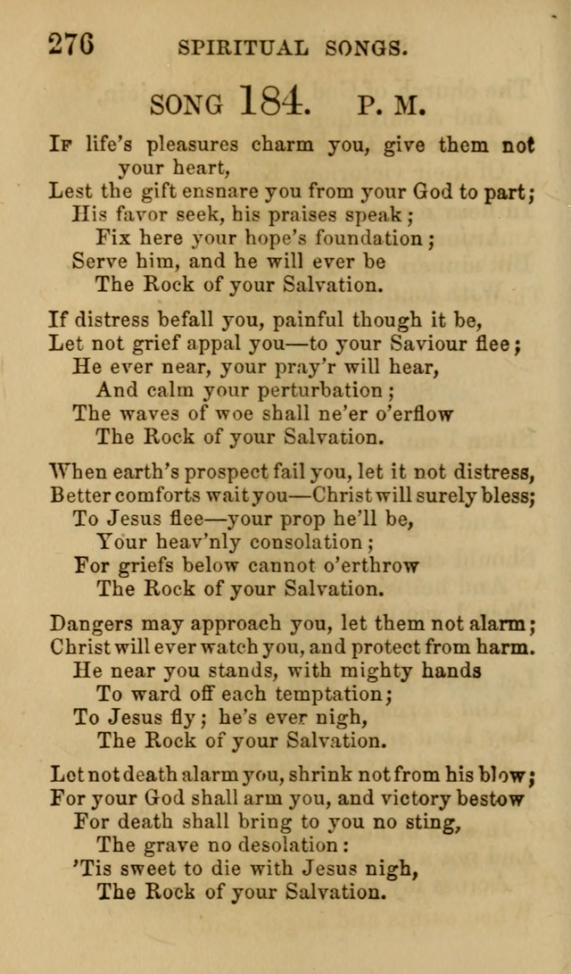 Psalms, Hymns and Spiritual Songs, Original and Selected. (7th ed.) page 276