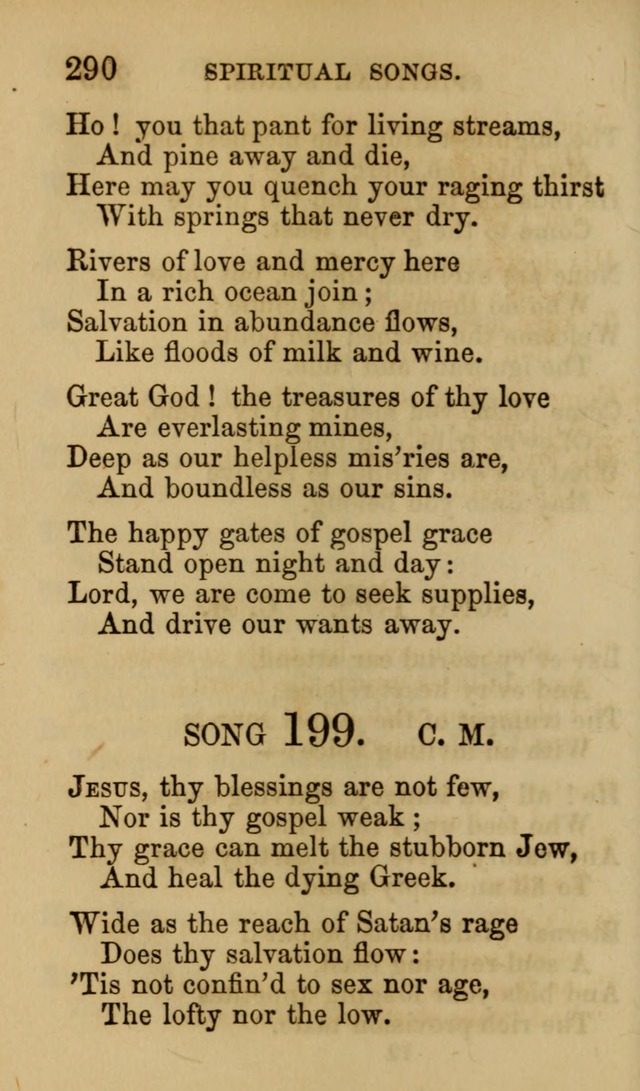 Psalms, Hymns and Spiritual Songs, Original and Selected. (7th ed.) page 290
