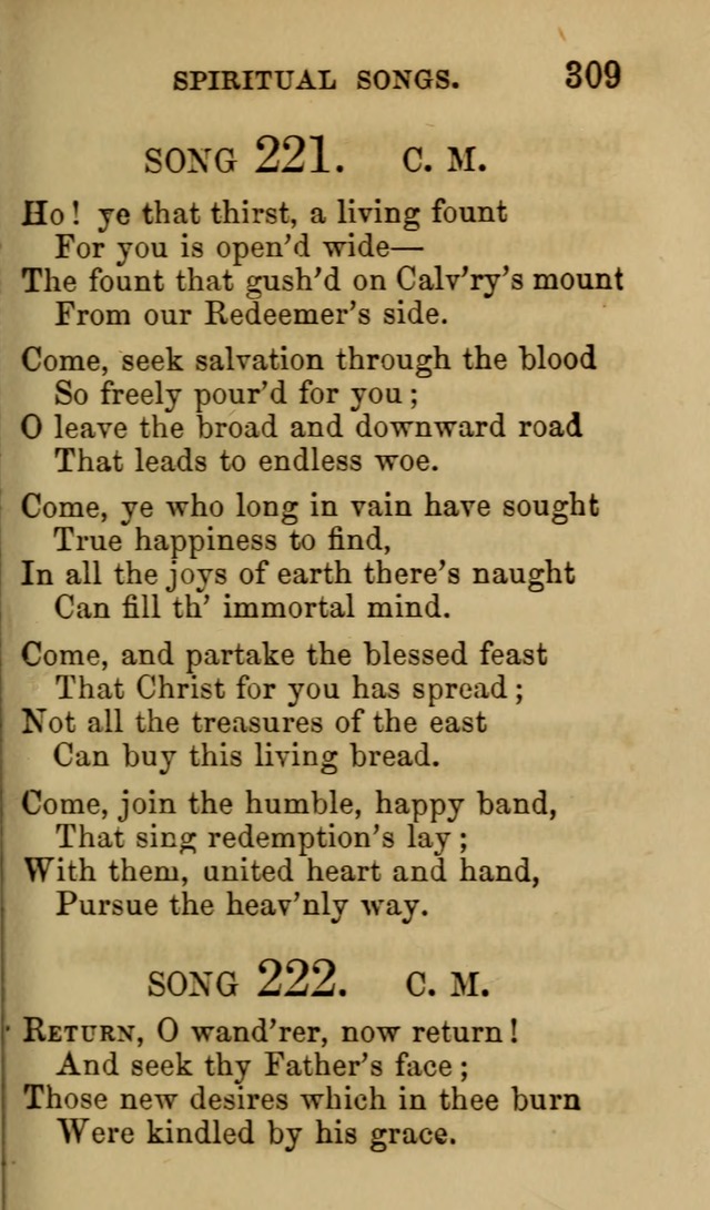 Psalms, Hymns and Spiritual Songs, Original and Selected. (7th ed.) page 309