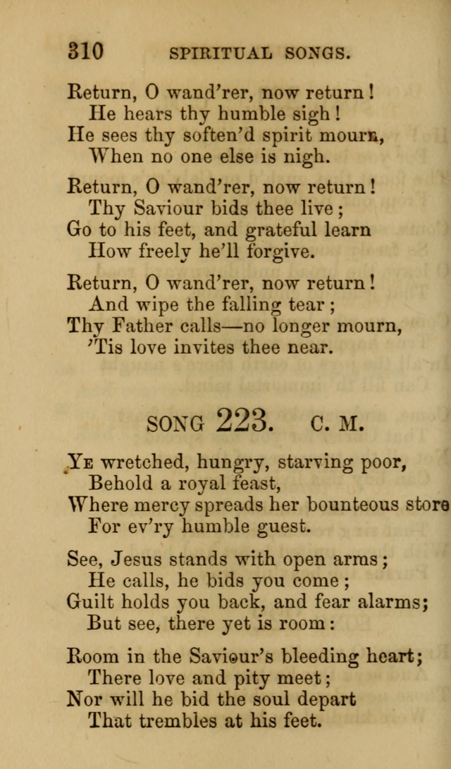 Psalms, Hymns and Spiritual Songs, Original and Selected. (7th ed.) page 310