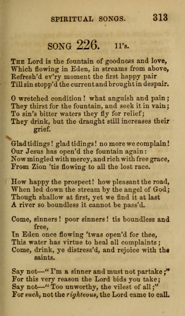 Psalms, Hymns and Spiritual Songs, Original and Selected. (7th ed.) page 313