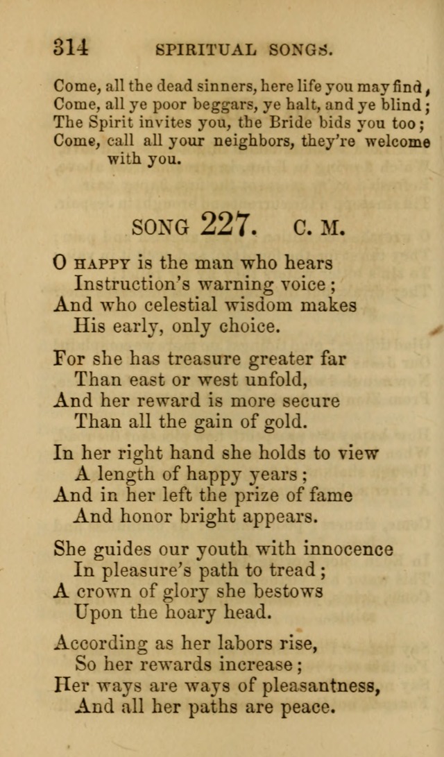 Psalms, Hymns and Spiritual Songs, Original and Selected. (7th ed.) page 314