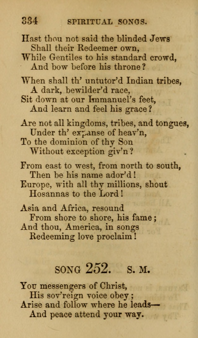 Psalms, Hymns and Spiritual Songs, Original and Selected. (7th ed.) page 334
