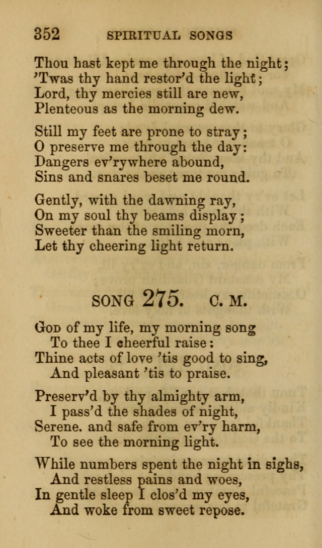 Psalms, Hymns and Spiritual Songs, Original and Selected. (7th ed.) page 352