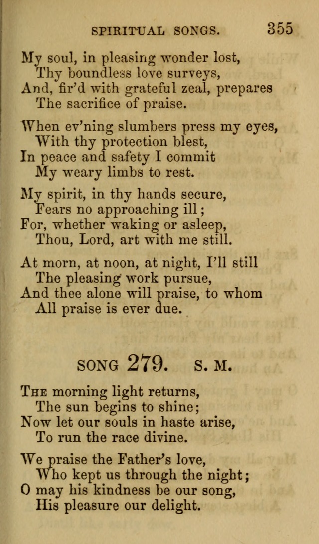 Psalms, Hymns and Spiritual Songs, Original and Selected. (7th ed.) page 355