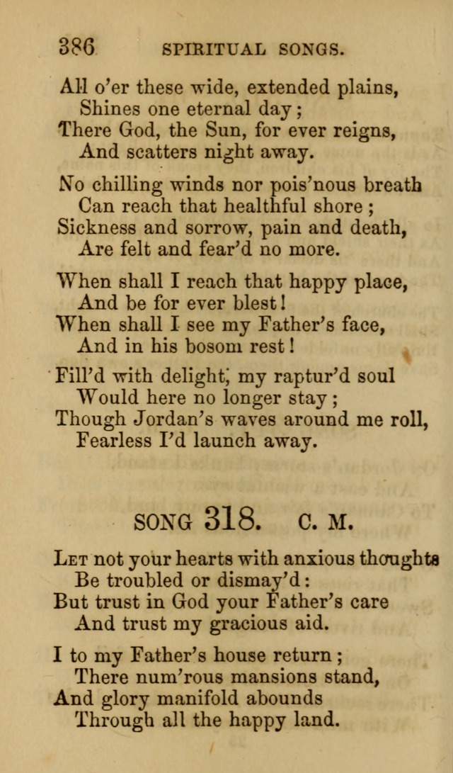Psalms, Hymns and Spiritual Songs, Original and Selected. (7th ed.) page 386