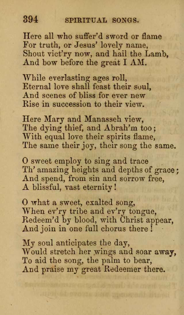 Psalms, Hymns and Spiritual Songs, Original and Selected. (7th ed.) page 394