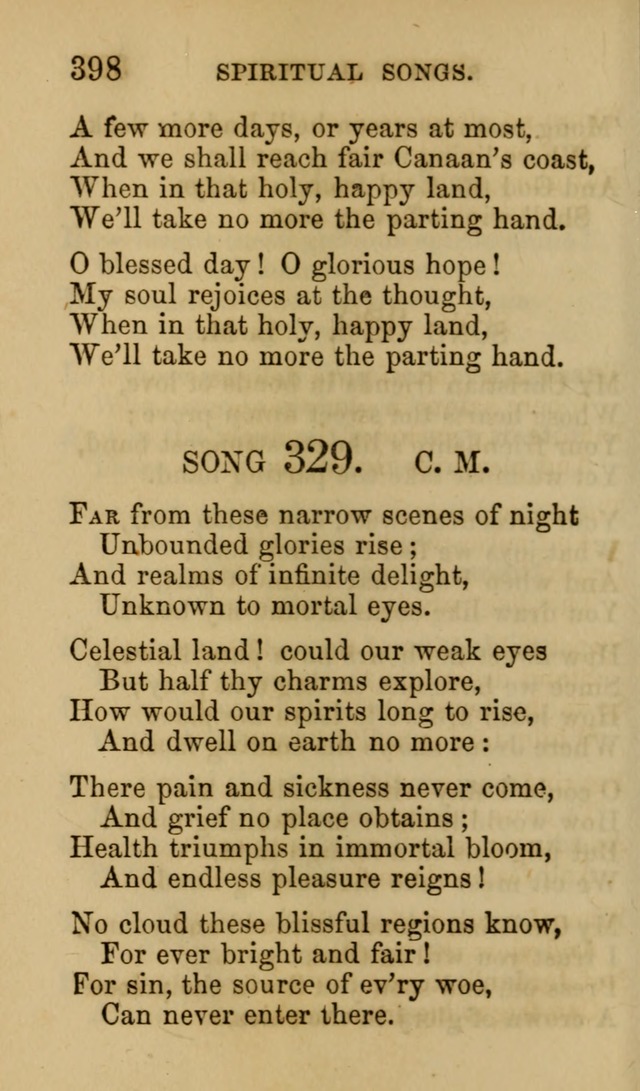 Psalms, Hymns and Spiritual Songs, Original and Selected. (7th ed.) page 398