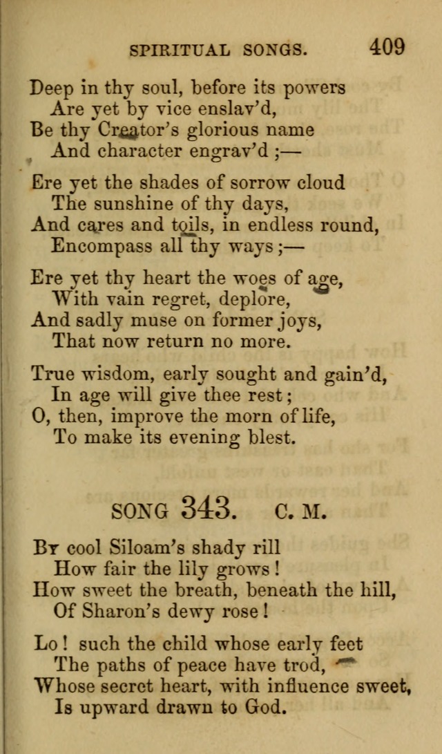 Psalms, Hymns and Spiritual Songs, Original and Selected. (7th ed.) page 409