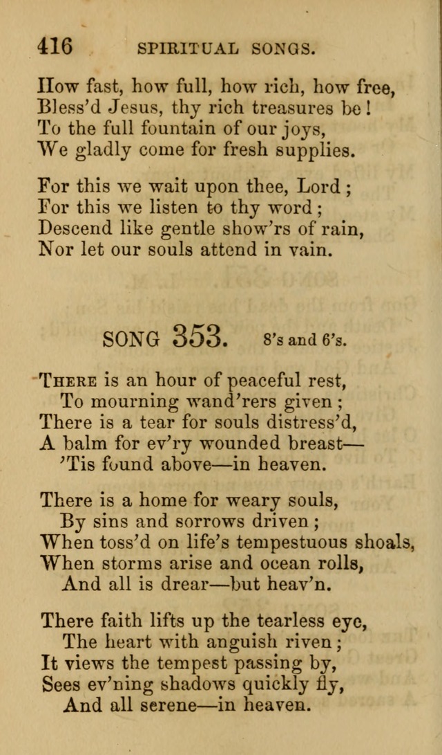 Psalms, Hymns and Spiritual Songs, Original and Selected. (7th ed.) page 416