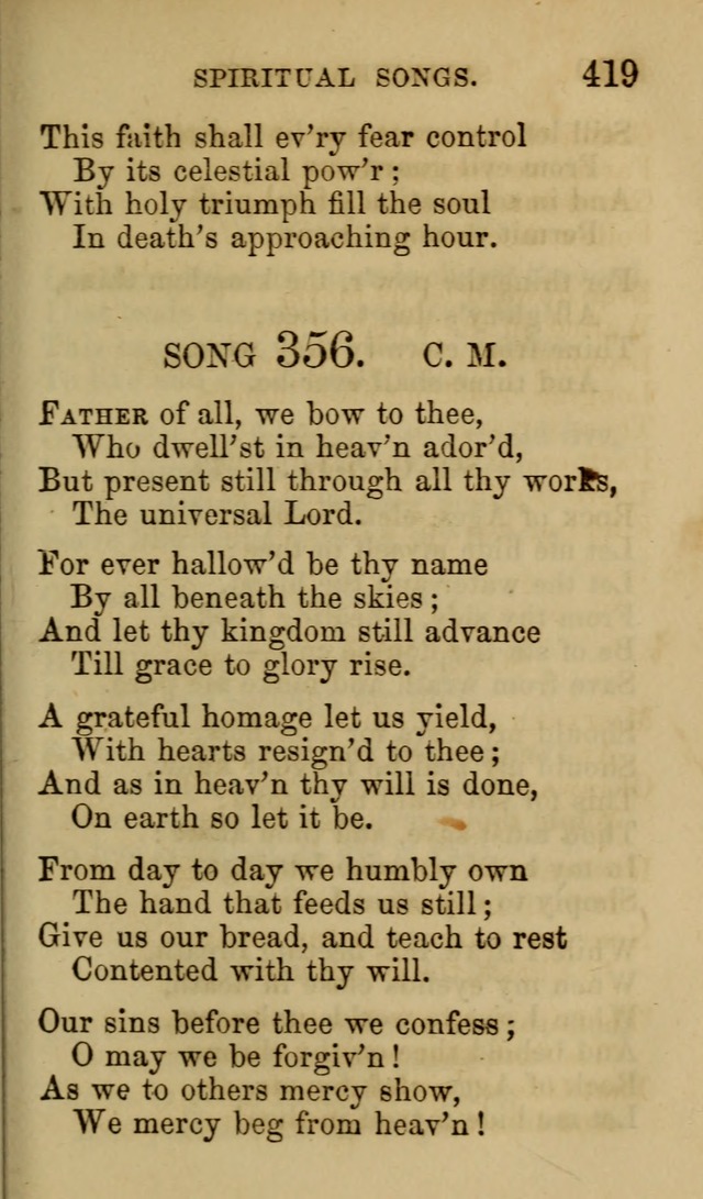 Psalms, Hymns and Spiritual Songs, Original and Selected. (7th ed.) page 419