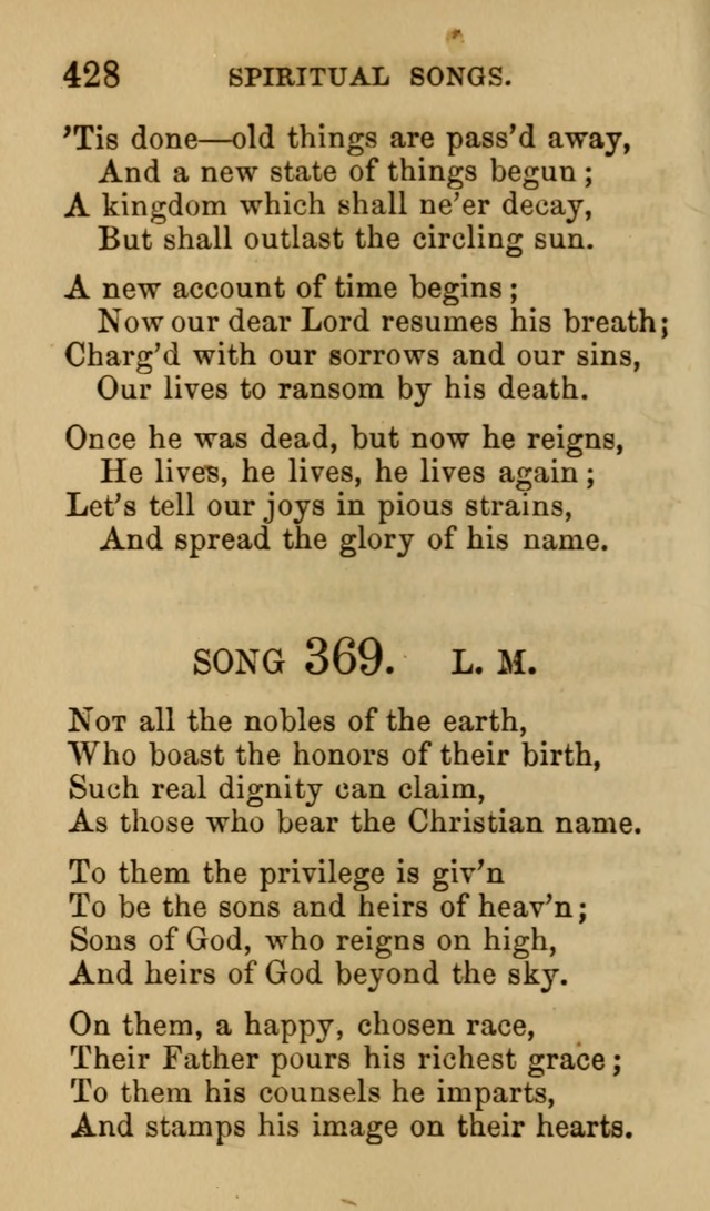 Psalms, Hymns and Spiritual Songs, Original and Selected. (7th ed.) page 428