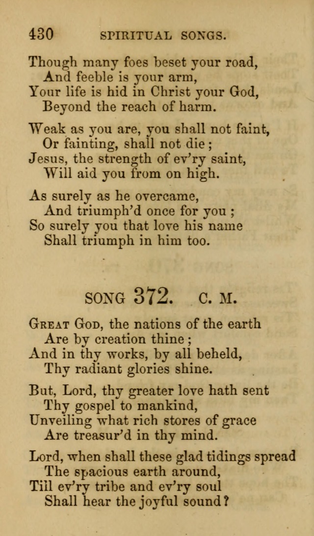 Psalms, Hymns and Spiritual Songs, Original and Selected. (7th ed.) page 430