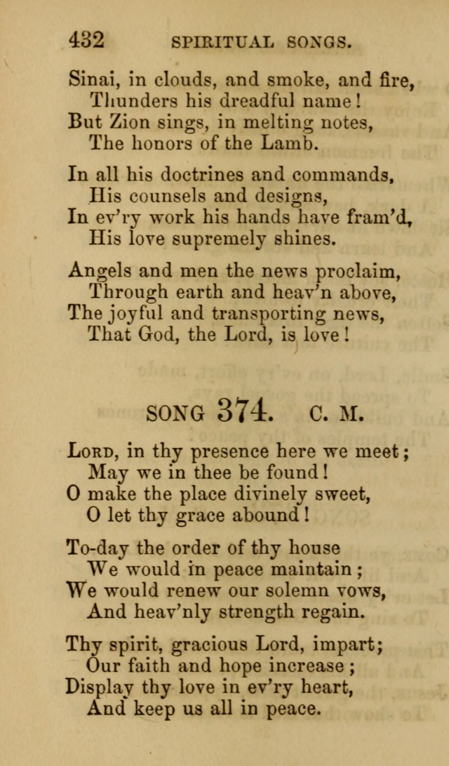 Psalms, Hymns and Spiritual Songs, Original and Selected. (7th ed.) page 432