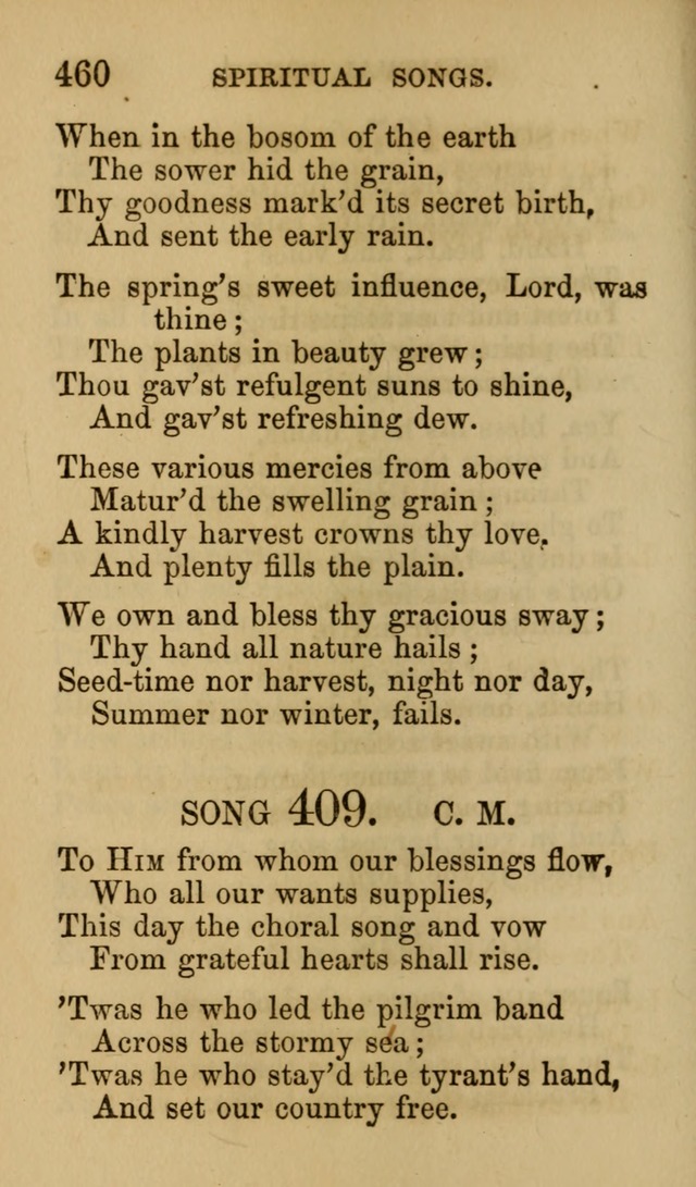 Psalms, Hymns and Spiritual Songs, Original and Selected. (7th ed.) page 460