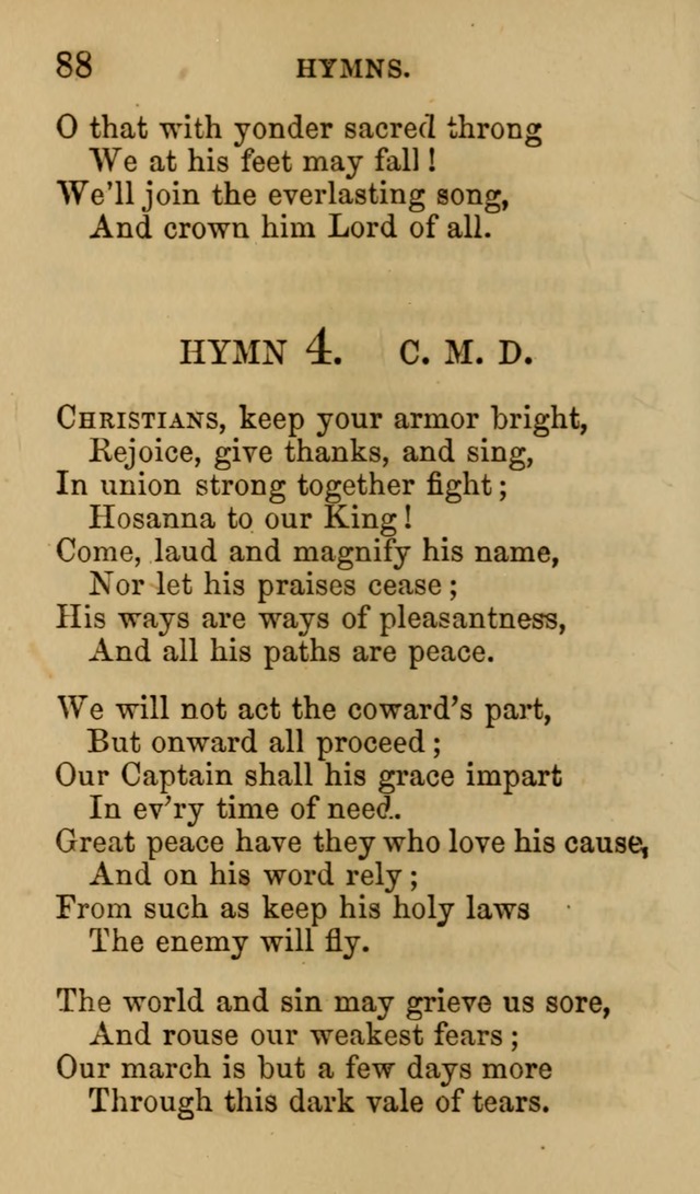 Psalms, Hymns and Spiritual Songs, Original and Selected. (7th ed.) page 88