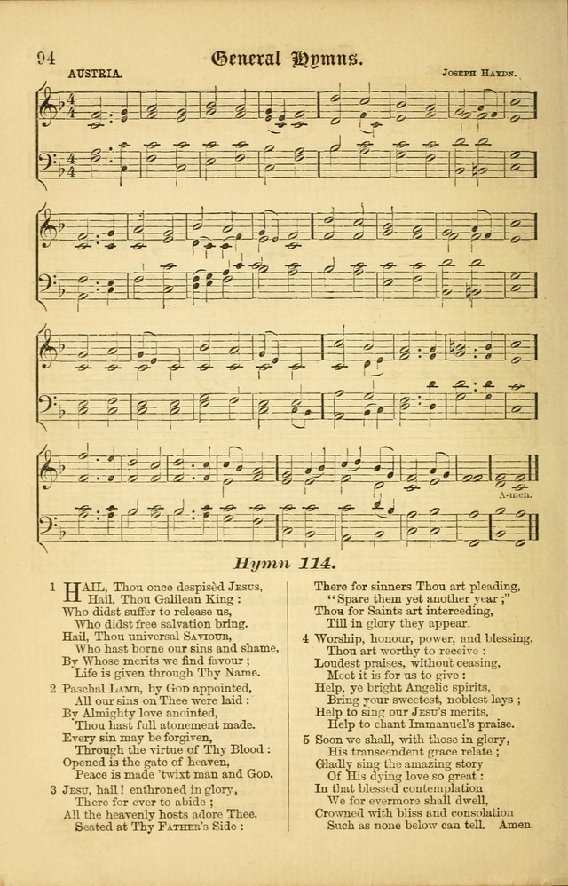 The Parish hymnal: for "The service of song in the House of the Lord" page 101