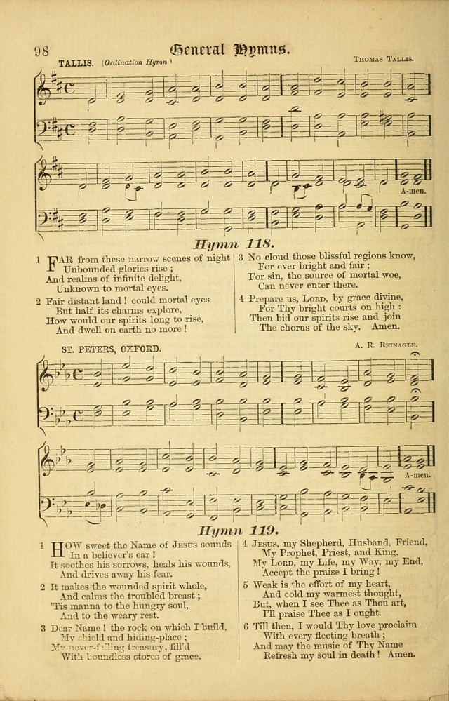 The Parish hymnal: for "The service of song in the House of the Lord" page 105