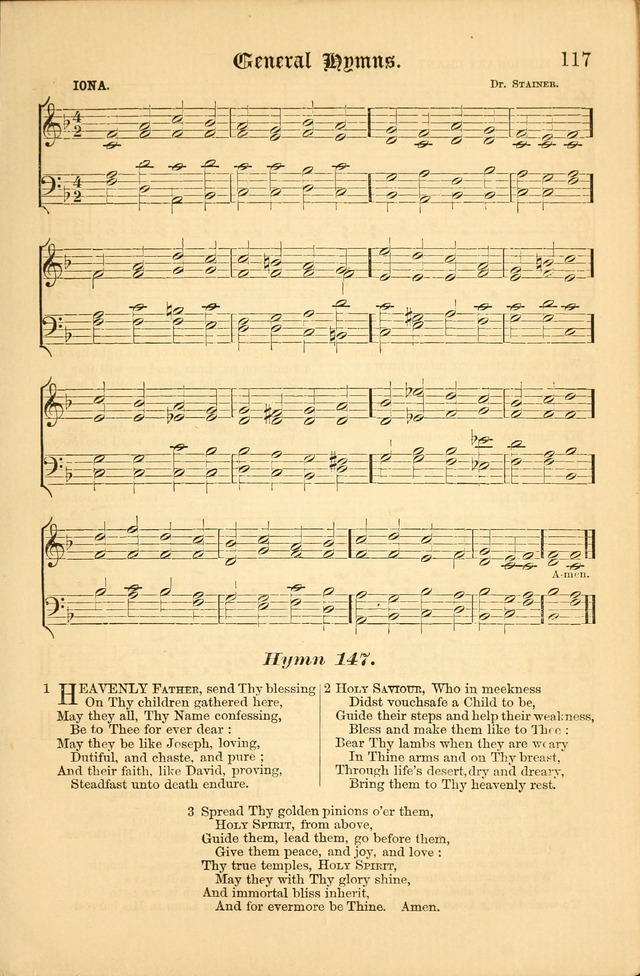 The Parish hymnal: for "The service of song in the House of the Lord" page 124