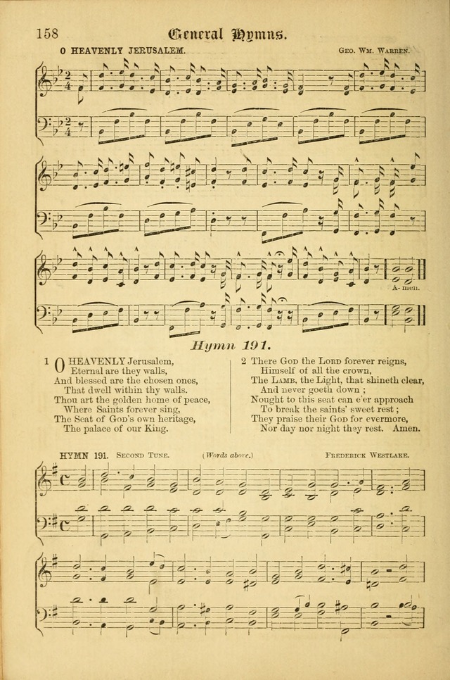 The Parish hymnal: for "The service of song in the House of the Lord" page 165
