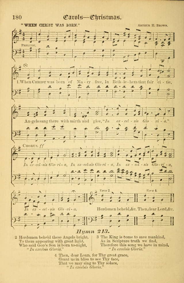 The Parish hymnal: for "The service of song in the House of the Lord" page 187