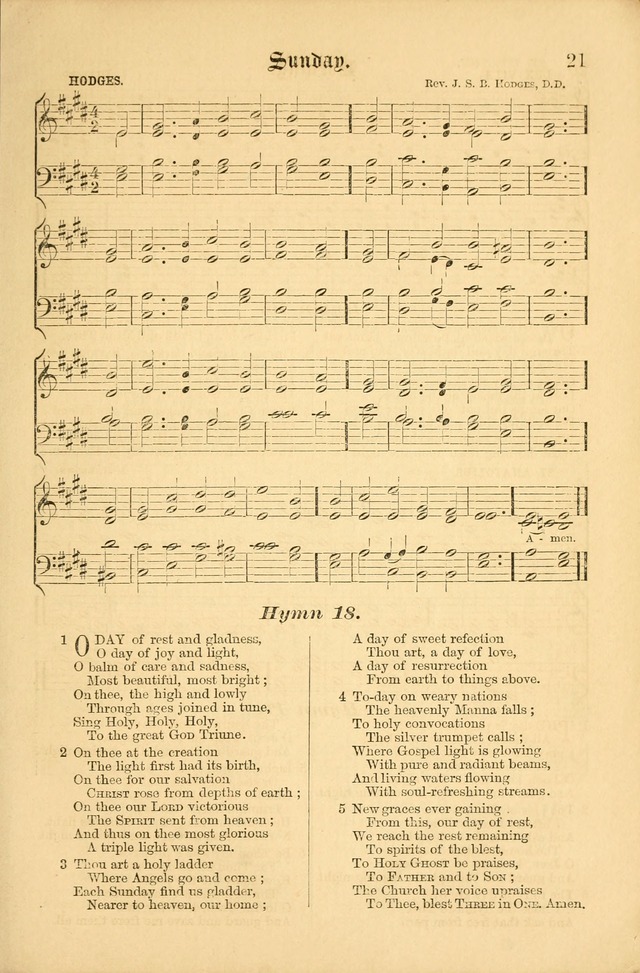 The Parish hymnal: for "The service of song in the House of the Lord" page 28