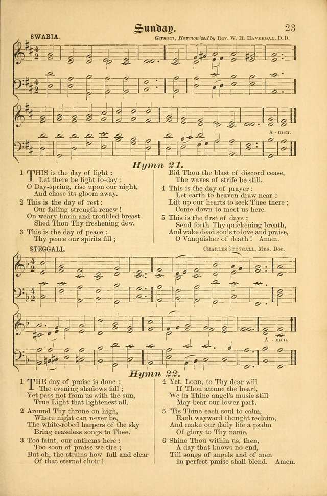 The Parish hymnal: for "The service of song in the House of the Lord" page 30