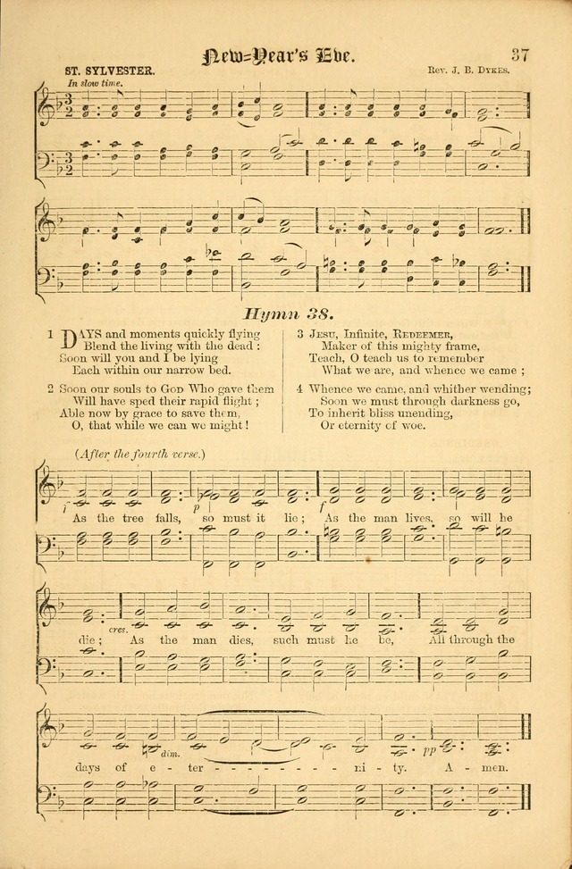 The Parish hymnal: for "The service of song in the House of the Lord" page 44