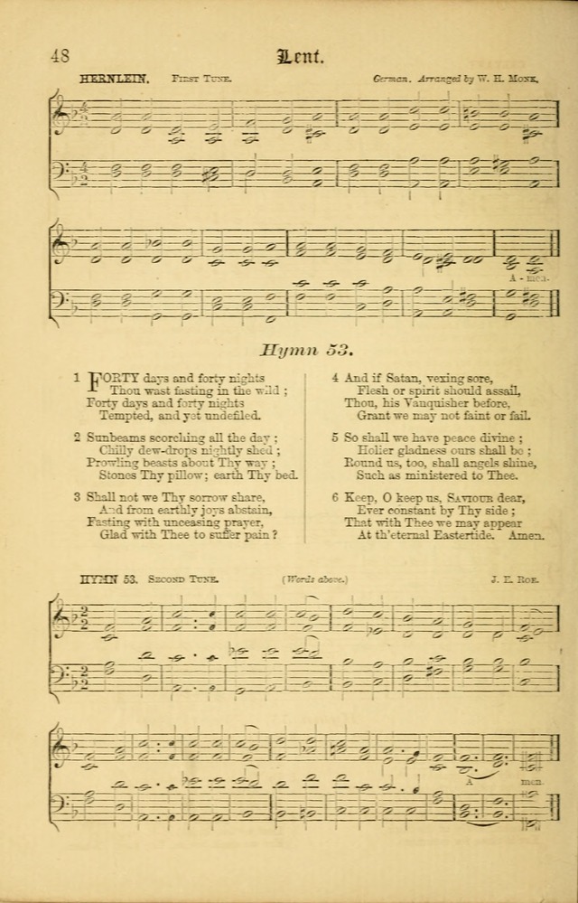 The Parish hymnal: for "The service of song in the House of the Lord" page 55