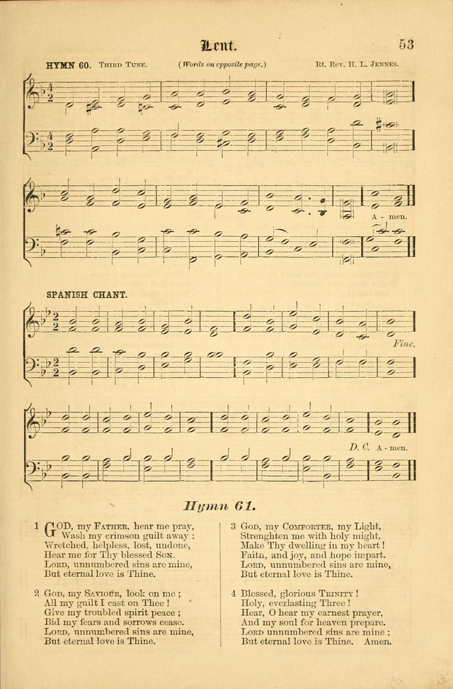 The Parish hymnal: for "The service of song in the House of the Lord" page 60