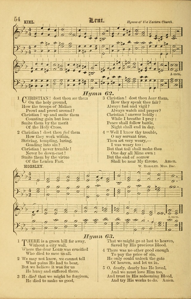The Parish hymnal: for "The service of song in the House of the Lord" page 61