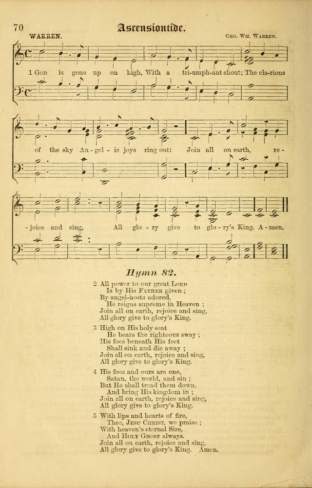 The Parish hymnal: for "The service of song in the House of the Lord" page 77
