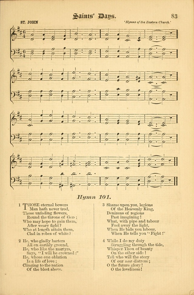 The Parish hymnal: for "The service of song in the House of the Lord" page 90