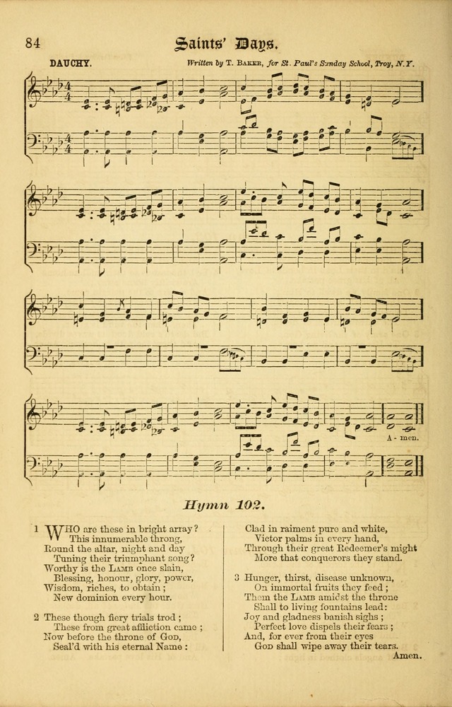 The Parish hymnal: for "The service of song in the House of the Lord" page 91