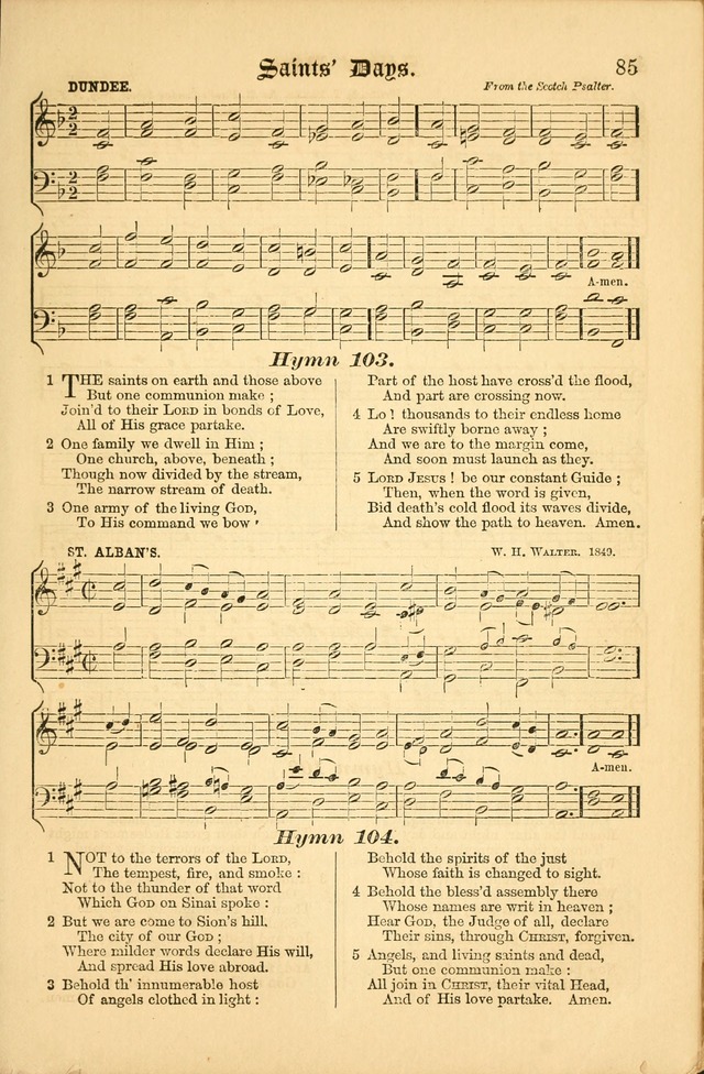 The Parish hymnal: for "The service of song in the House of the Lord" page 92